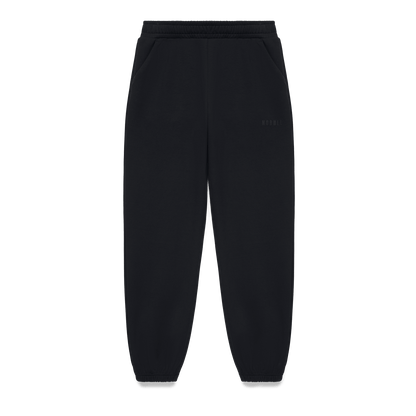 Women's Black NOBULL Elements Jogger Flat Lay Angle.