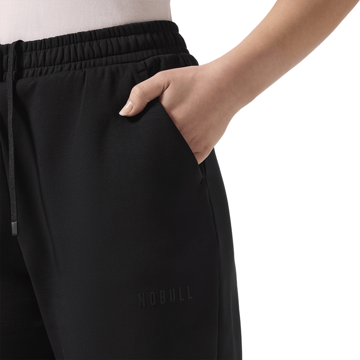 Women's Black NOBULL Elements Jogger Pocket Detail Angle.