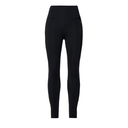 Women's Black High-Rise Drive Pocket Tight 28" Front Silhouette Angle.