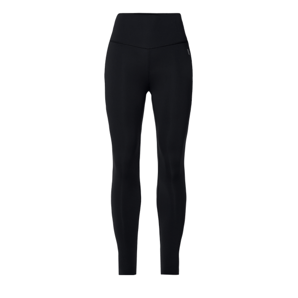 Women's Black High-Rise Drive Pocket Tight 28" Front Silhouette Angle.