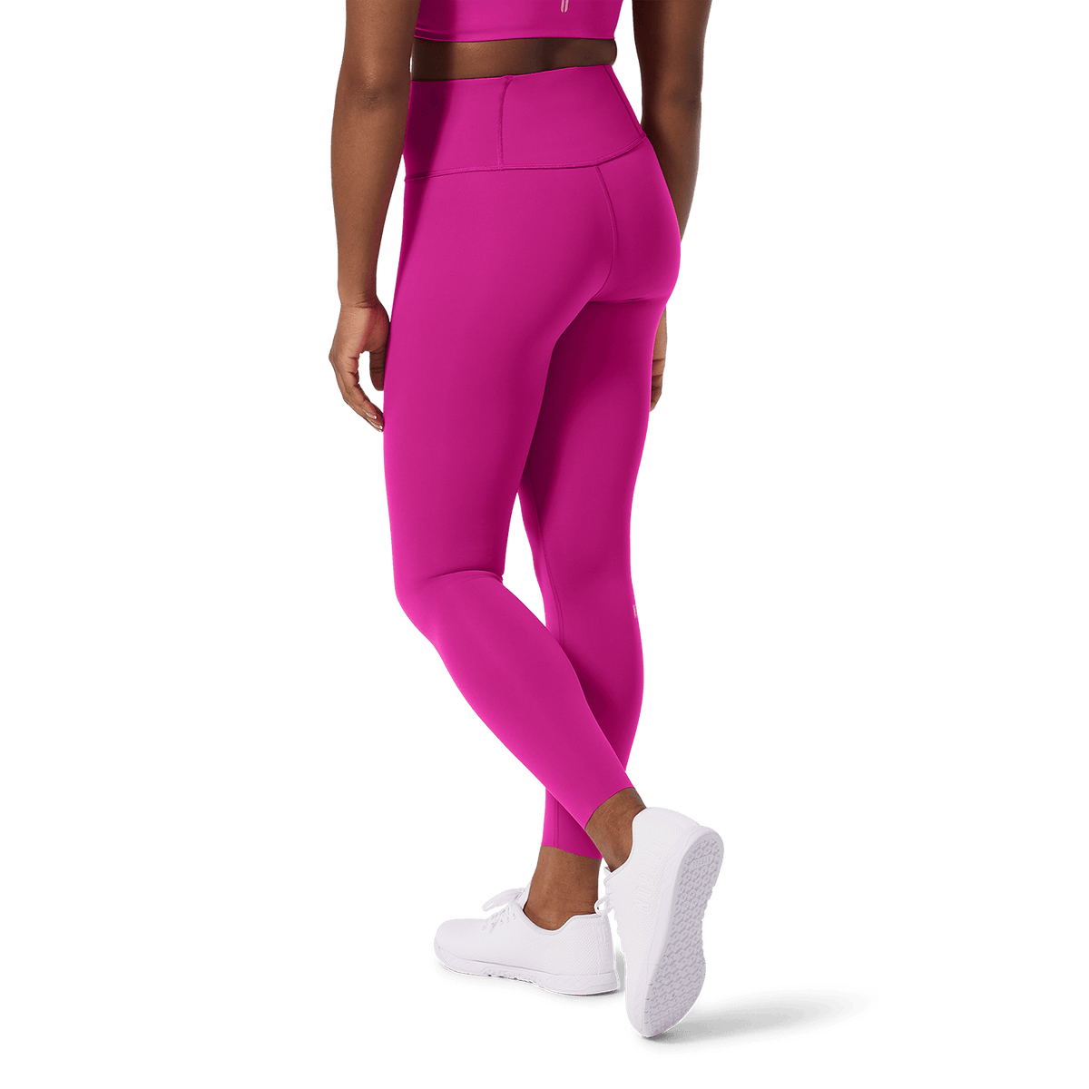 Women's Vivid Fuchsia High-Rise Drive Tight 25" Bottom Lower Body Angle.