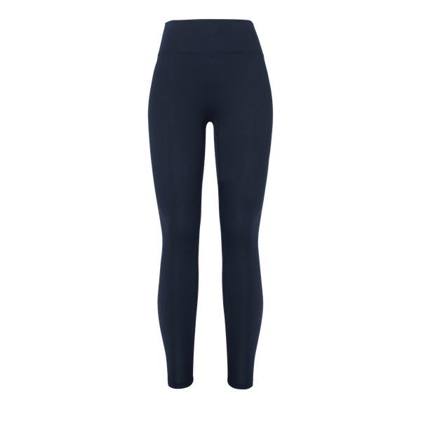 Women's Night Navy Tight 28" Front Silhouette Angle.