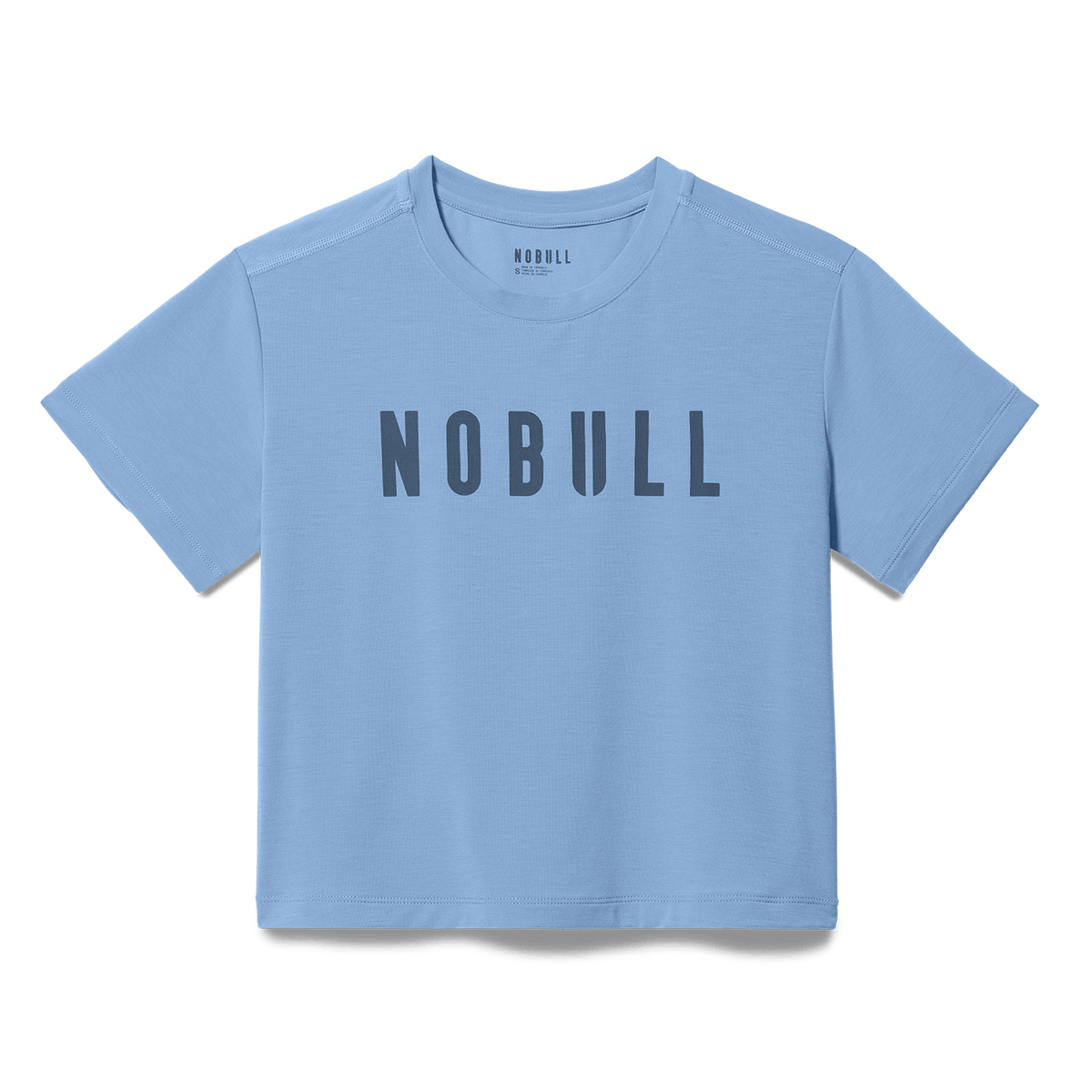 Women's Harbor NOBULL Boxy Tee Flat Lay Angle.