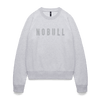 Women's NOBULL Crew Light Gray Heather