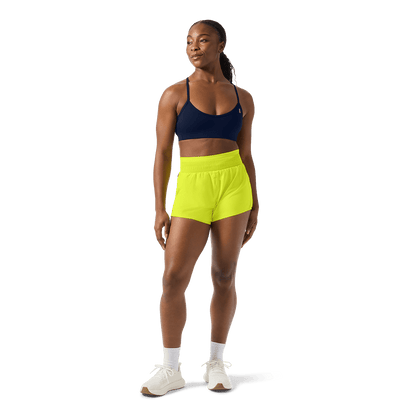 Women's Zest Drive 2-in-1 Short 3" Front Full Body Angle.