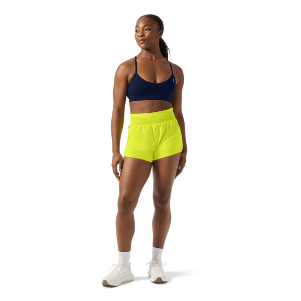 Women's Zest Drive 2-in-1 Short 3" Front Full Body Angle.