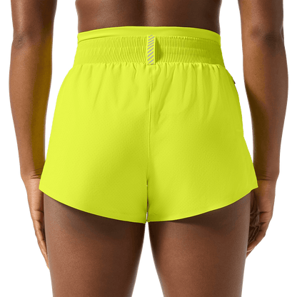 Women's Zest Drive 2-in-1 Short 3" Back Lower Body Angle.
