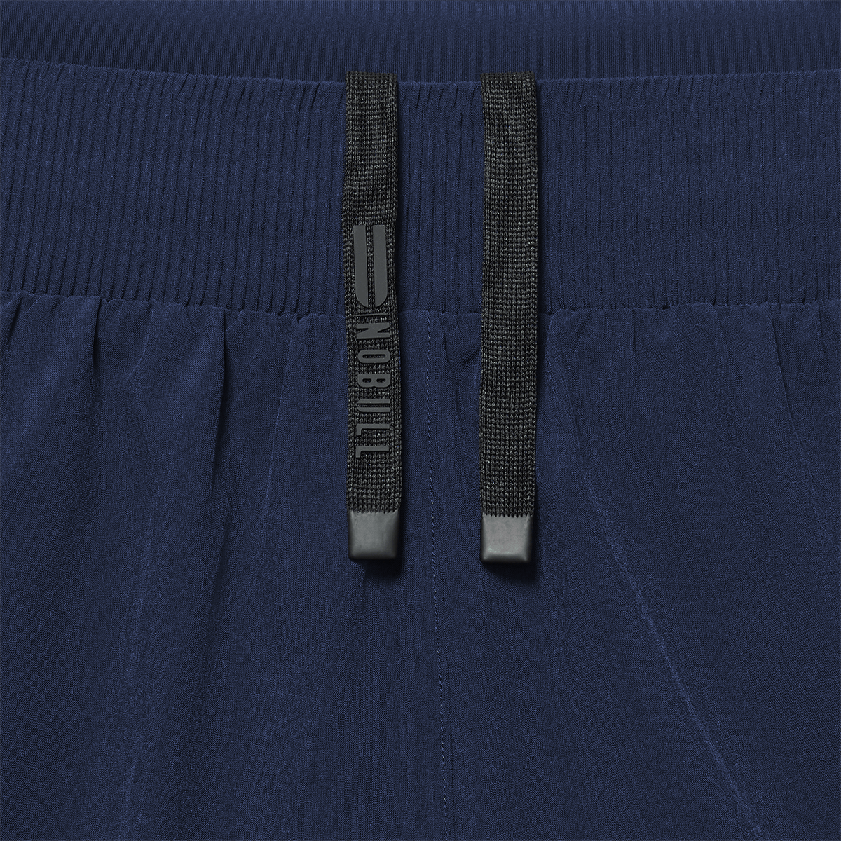 Women's Night Navy Drive 2-in-1 Short 3" Drawstring Detail Angle.
