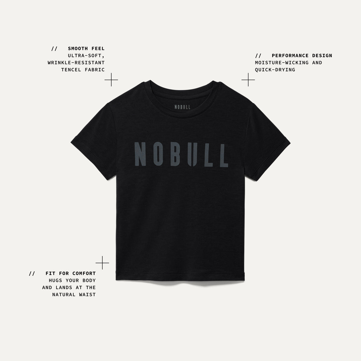 Updated PDP Tech Callout Women's Fitted Tee.