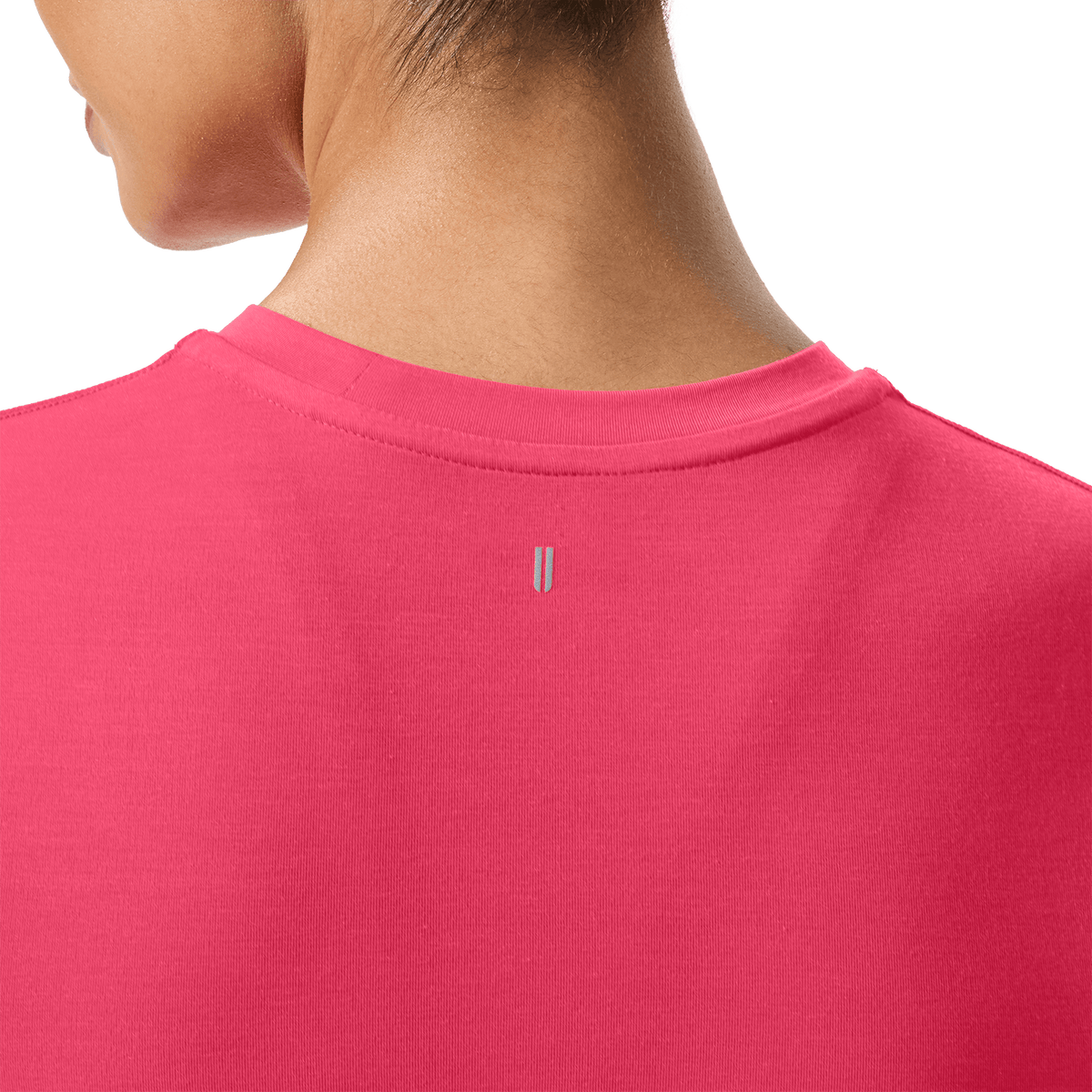 Women's Punch NOBULL Fitted Tee Back Detail Angle.