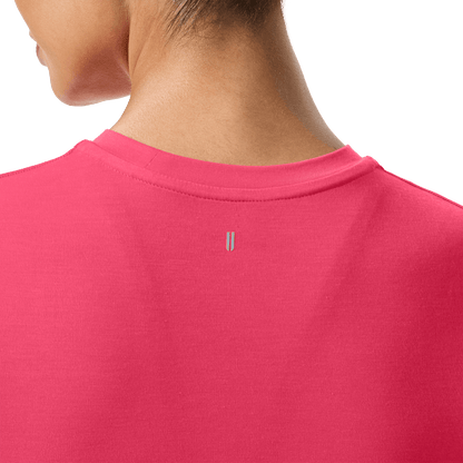 Women's Punch NOBULL Fitted Tee Back Detail Angle.