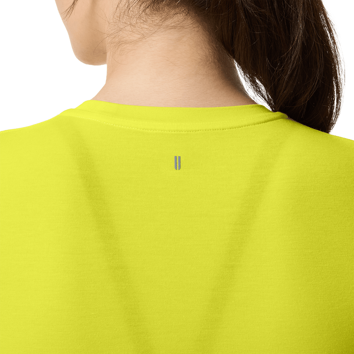 Women's Zest NOBULL Fitted Tee Back Detail Angle.