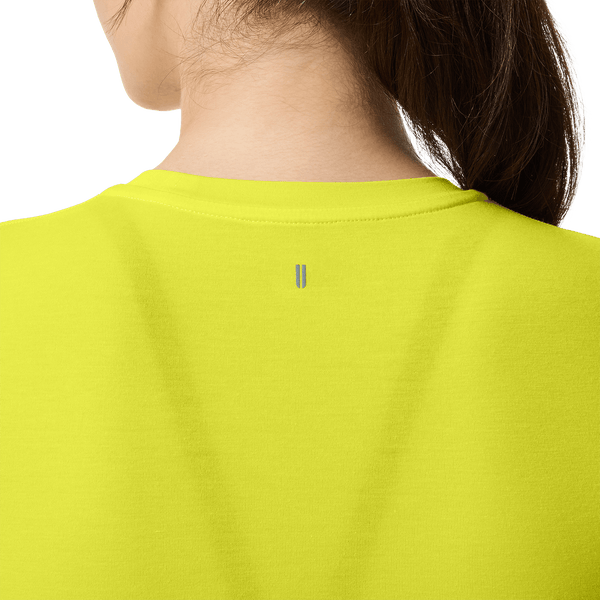 Women's Zest NOBULL Fitted Tee Back Detail Angle.