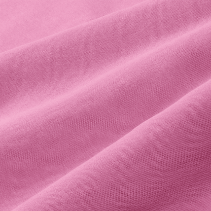 Soft Pink Exterior Macro Fabric Detail Angle.