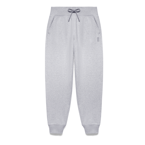 Women's Light Grey Heather NOBULL Jogger Flat Lay Angle.