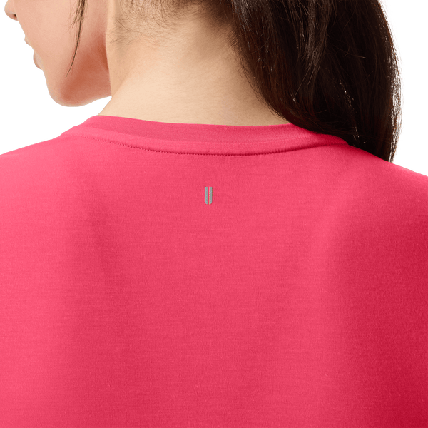 Women's Punch NOBULL Tee Back Detail On Body Angle.