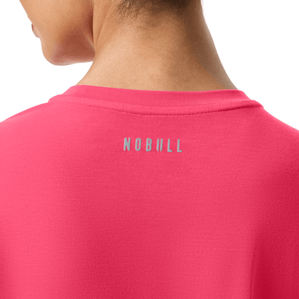 Women's Punch NOBULL U Boxy Tee Back Detail Angle.