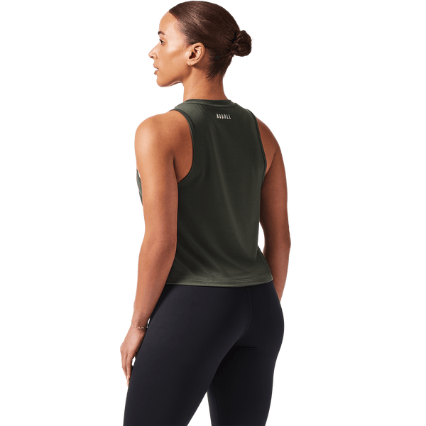 Women's Dark Army NOBULL U Muscle Tank Back Angle.