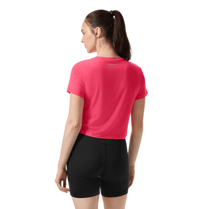 Women's Punch U Boxy Tee Back On Body Angle.