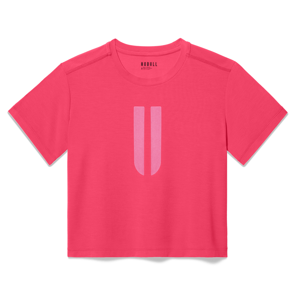 Women's Punch U Boxy Tee Flat Lay Angle.