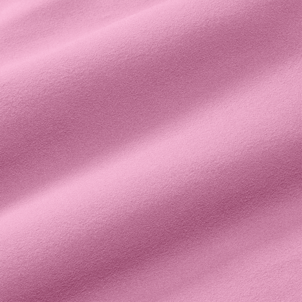 Women's Soft Pink U Matte Macro Fabric Detail Angle.