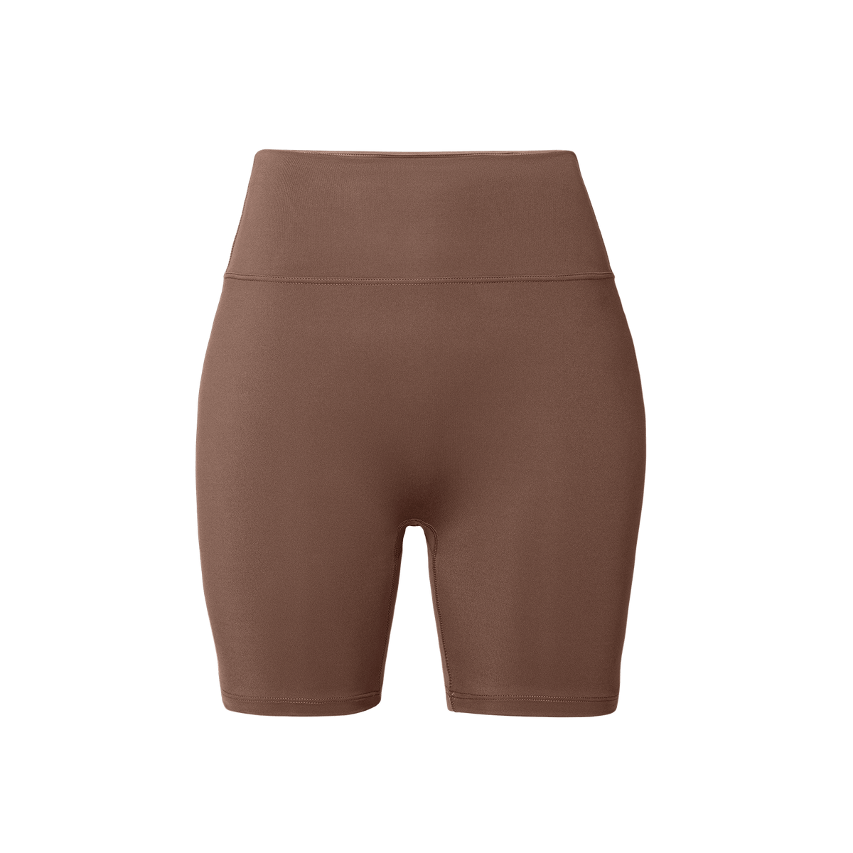 Women's Acorn U High-Rise Matte Short 6" Silhouette Angle.