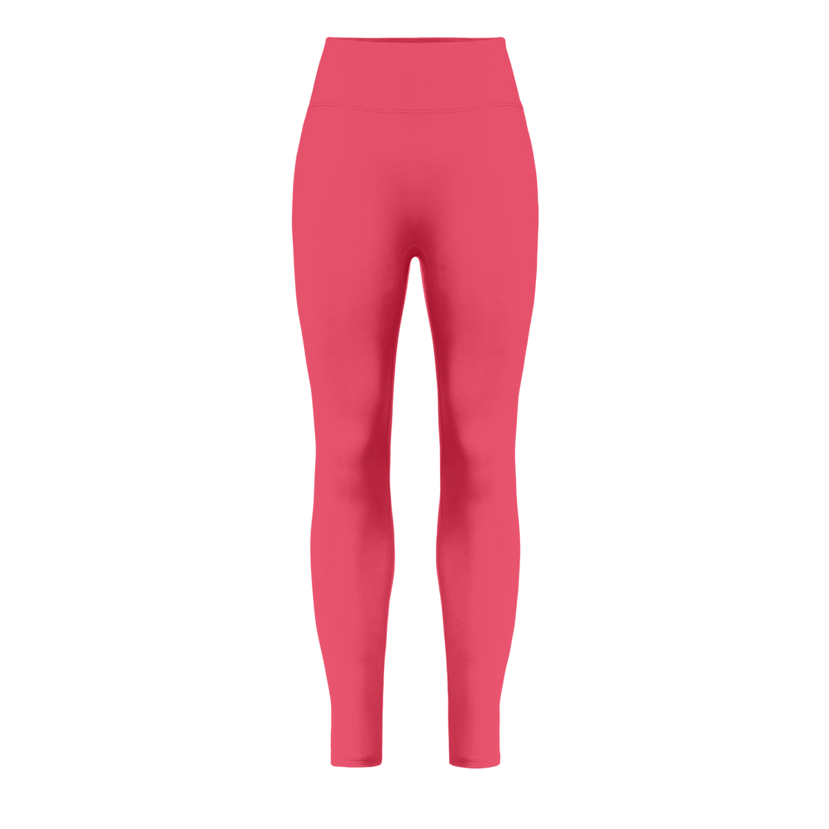Women's Punch U High-Rise Matte Tight 25" Front Silhouette Angle.