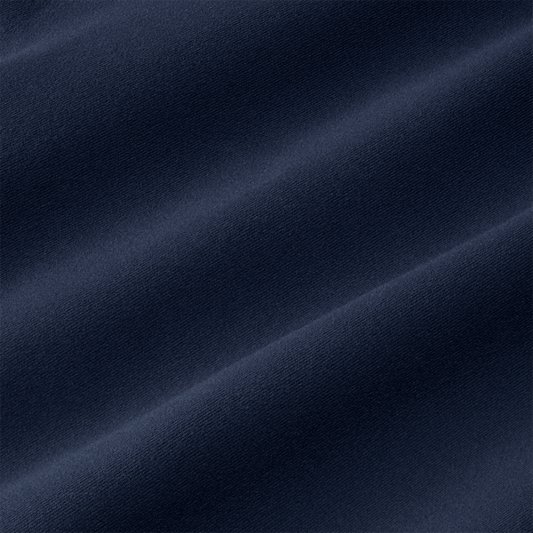 Women's Night Navy U High-Rise Matte Tight 28" Macro Fabric Detail Angle.