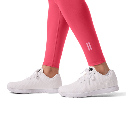 Women's Punch U High-Rise Matte Tight 28" Detail Angle.