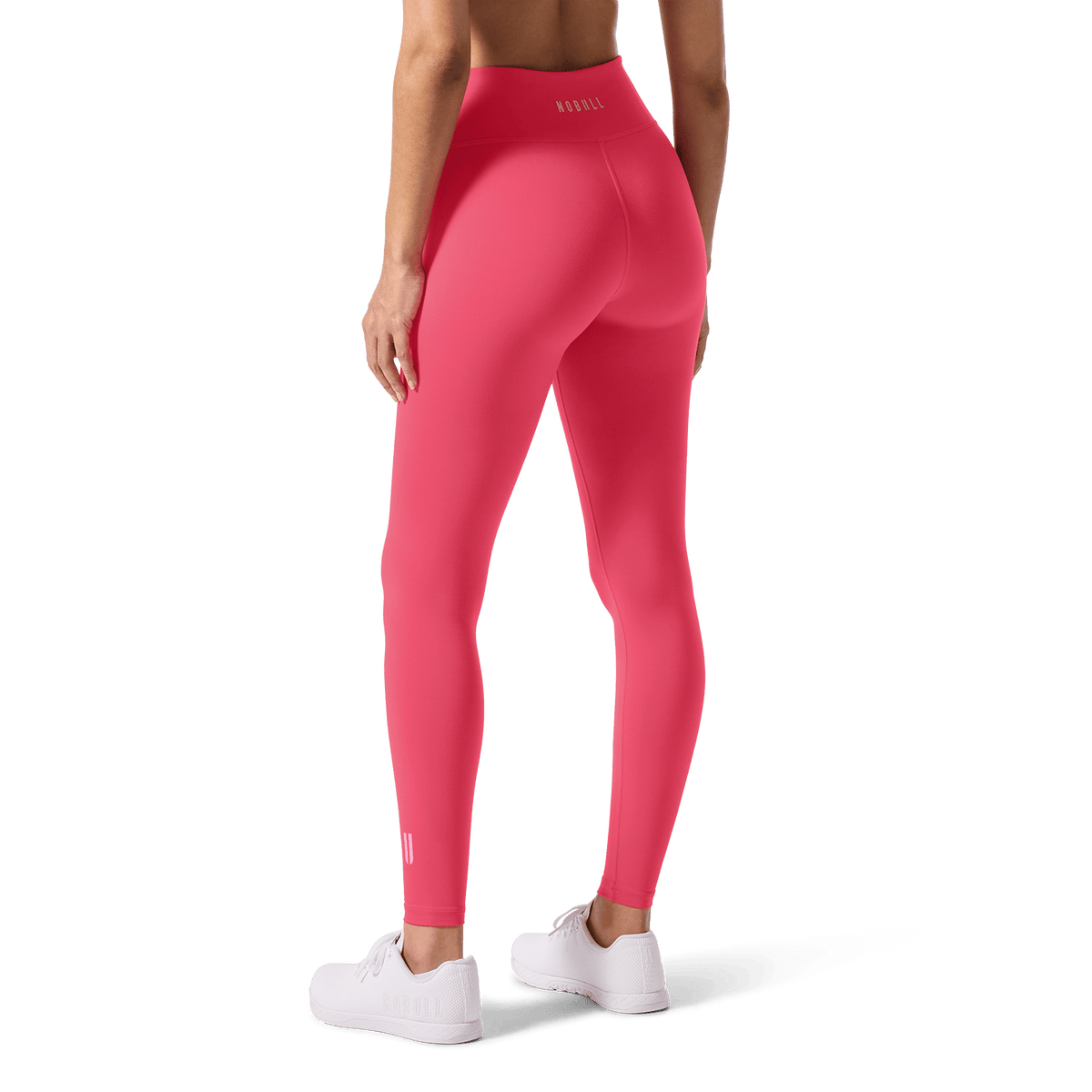 Women's Punch U High-Rise Matte Tight 28" Back Lower Body Angle.