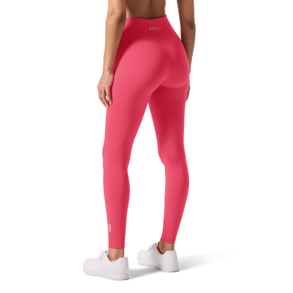 Women's Punch U High-Rise Matte Tight 28" Back Lower Body Angle.