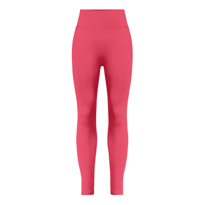 Women's Punch U High-Rise Matte Tight 28" Front Silhouette Angle.