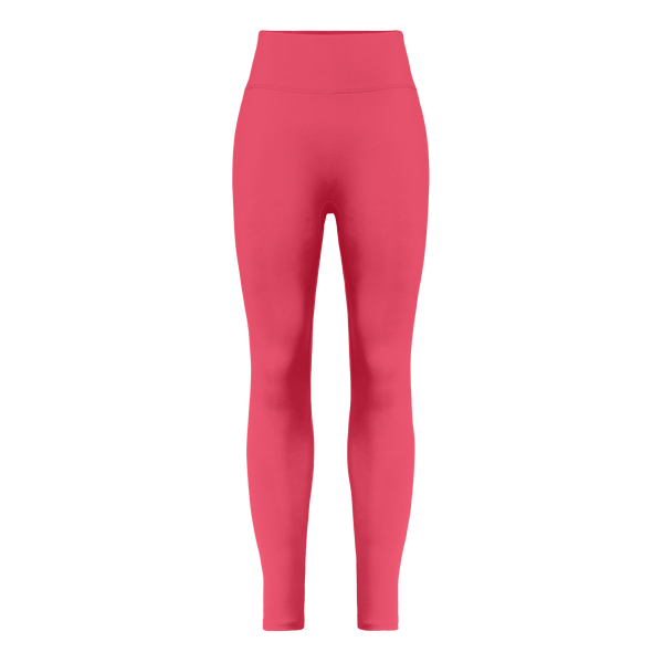 Women's Punch U High-Rise Matte Tight 28" Front Silhouette Angle.