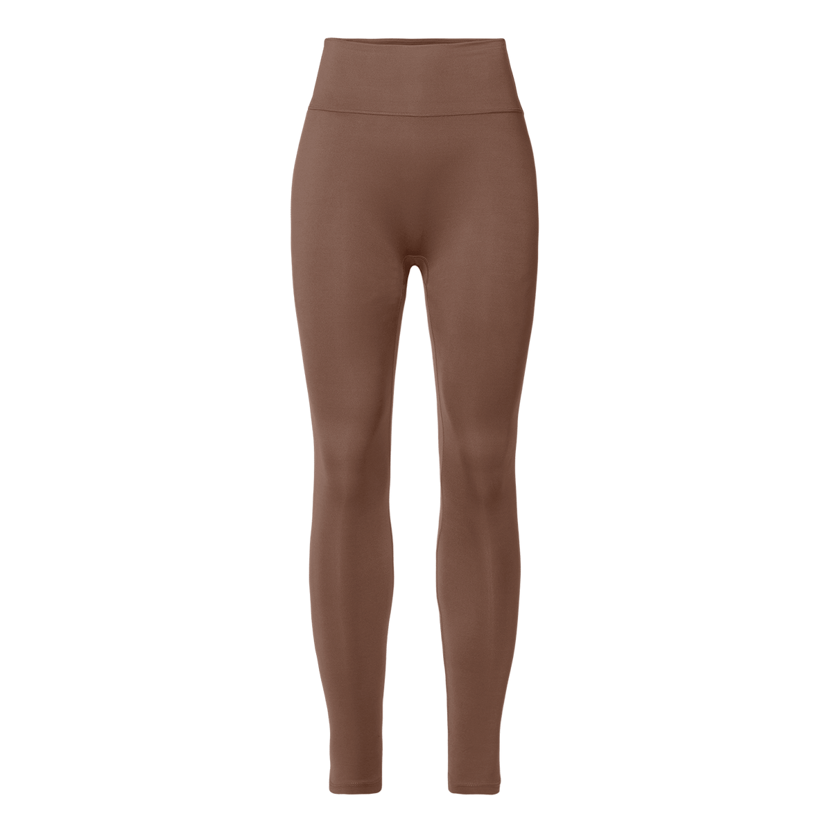 Women's Acorn U High-Rise Matte Tight 28" Front Silhouette Angle.