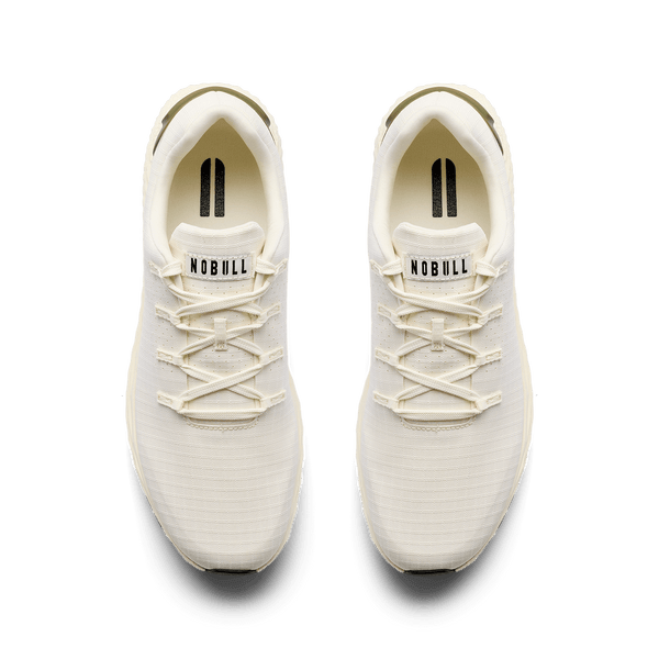 Mineral White Allday 365 (Ripstop) Shoe Overhead Angle.