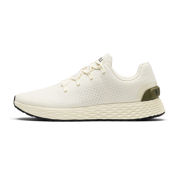 Mineral White Allday 365 (Ripstop) Shoe Side Angle.