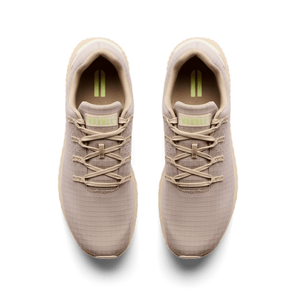 Taupe Allday 365 Shoe Overhead Angle.