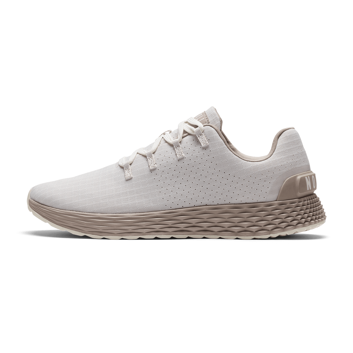 Lunar Taupe Allday 365 Shoe Side Angle.