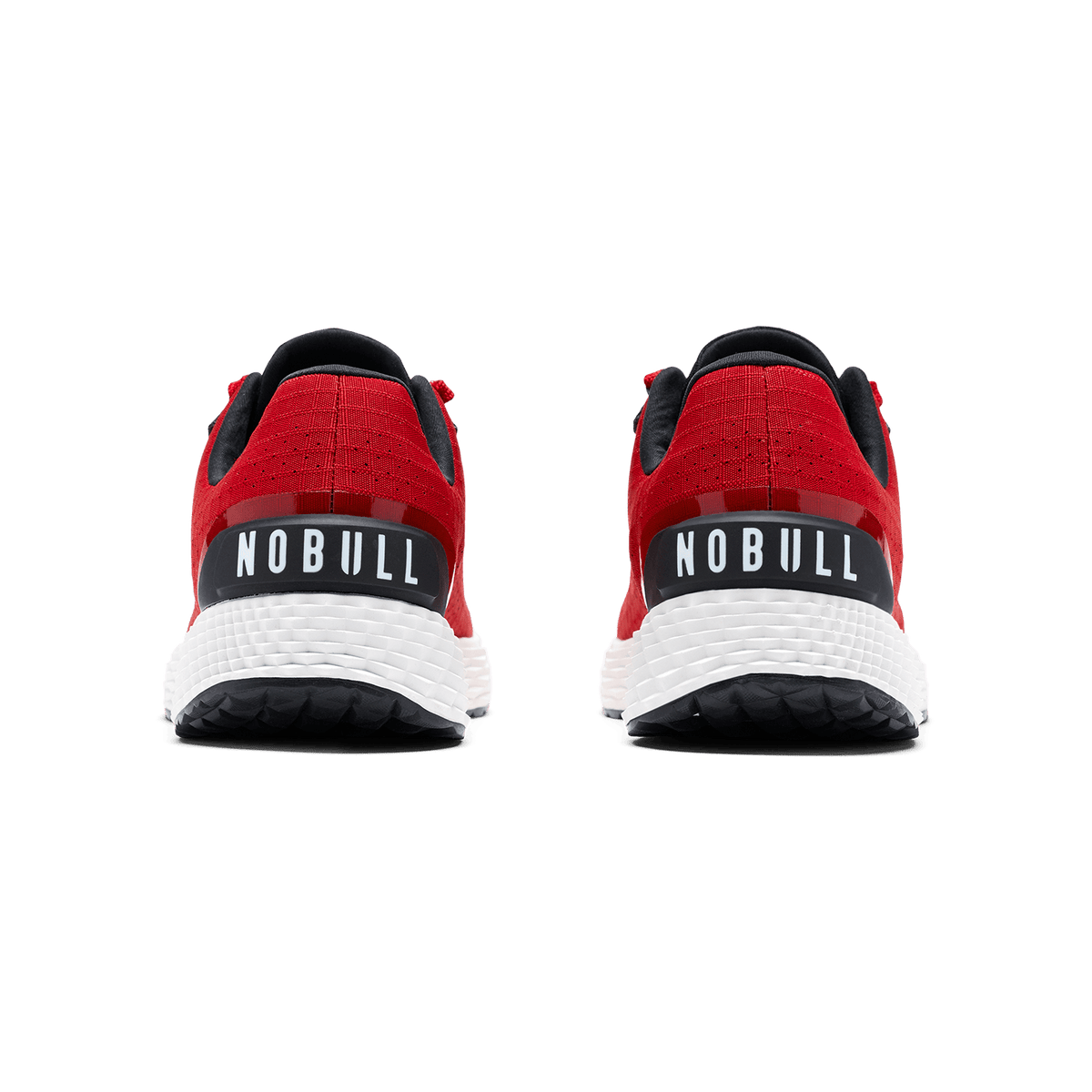 Equestrian Red Classic White Allday 365 Shoe Back Angle.