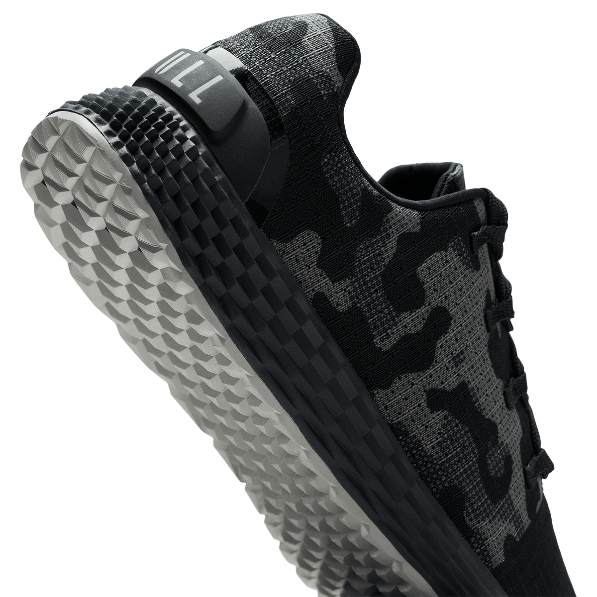 Black Jungle Camo Allday 365 Shoe Detail Angle.