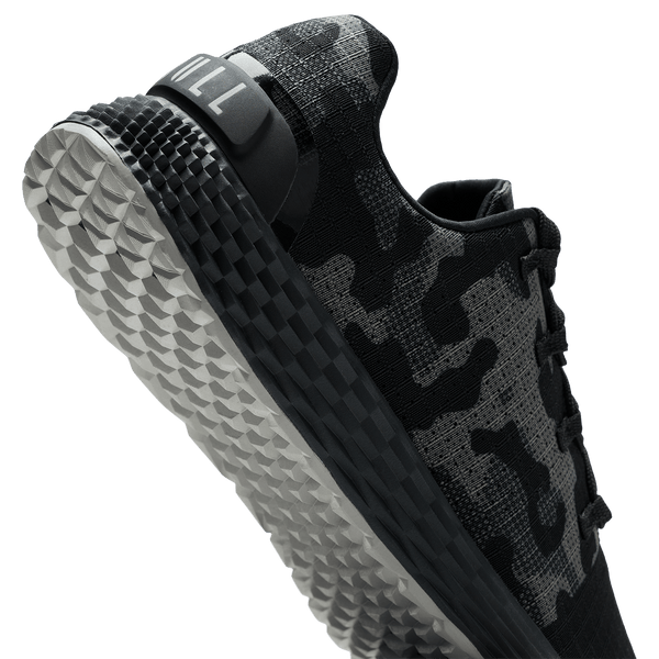 Black Jungle Camo Allday 365 Shoe Detail Angle.