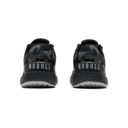 Black Jungle Camo Allday 365 Shoe Back Angle.