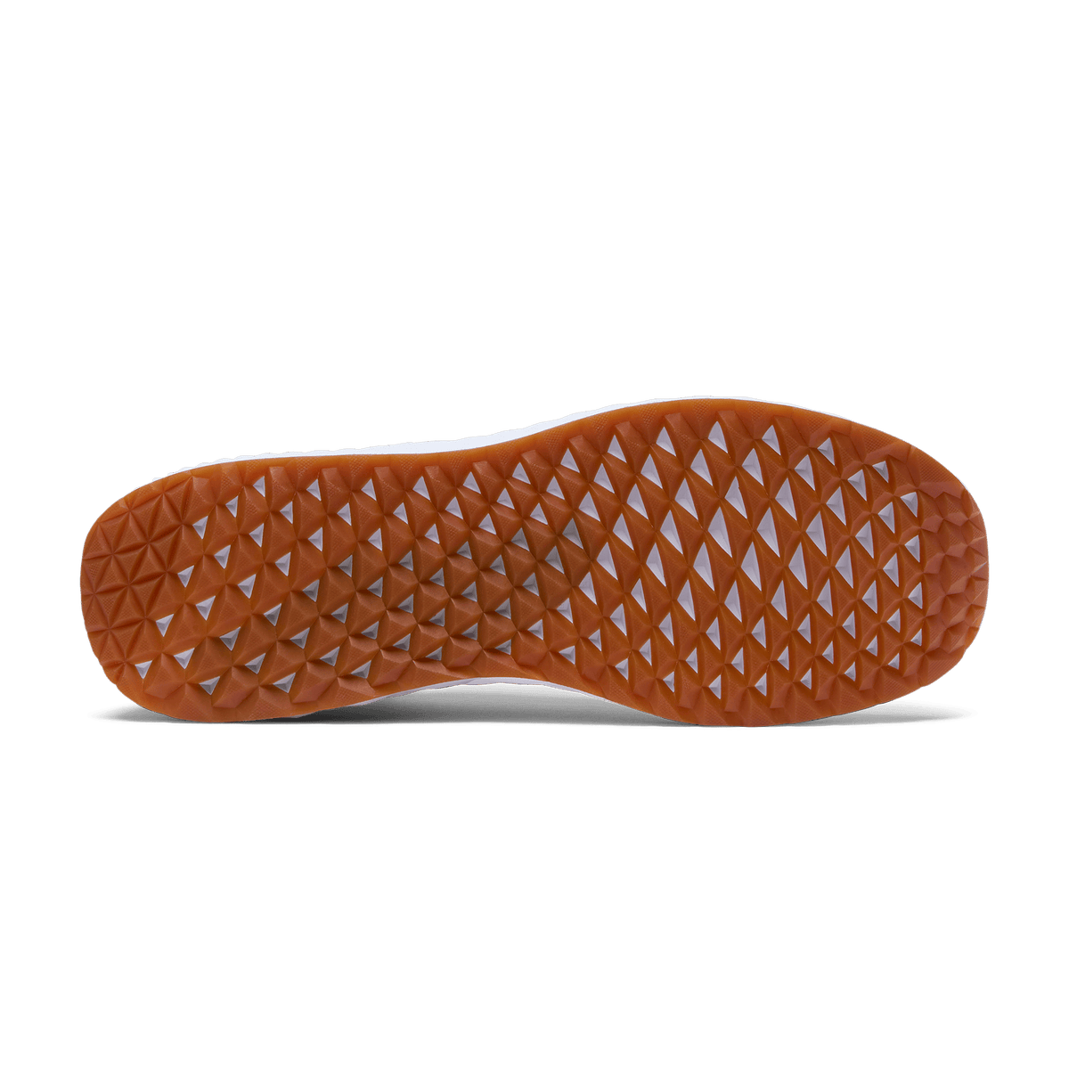 White Gum Allday Knit Shoe Bottom Angle.