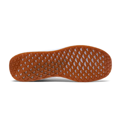 White Gum Allday Knit Shoe Bottom Angle.