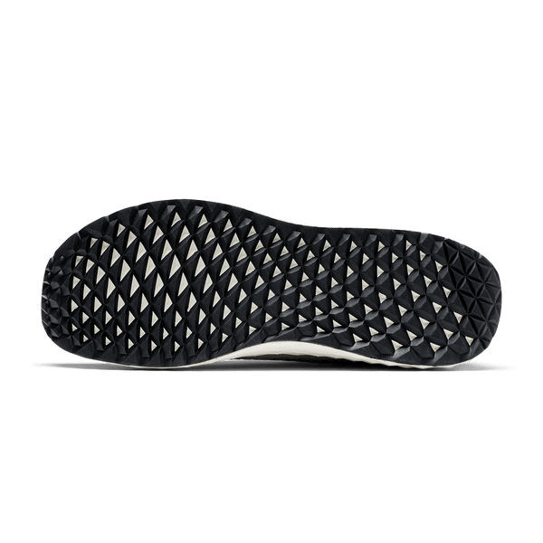 Pewter Allday Knit Shoe Bottom Angle.