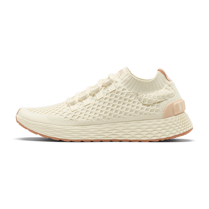 Mineral White Clay Allday Knit Shoe Side Angle.