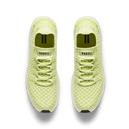 Pear Allday Knit Shoe Above Angle.