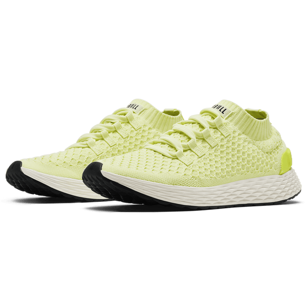 Pear Allday Knit Shoe Quarter Angle.