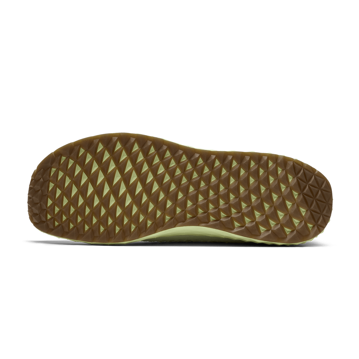 Classic White Pear Allday Knit Shoe Bottom Angle.