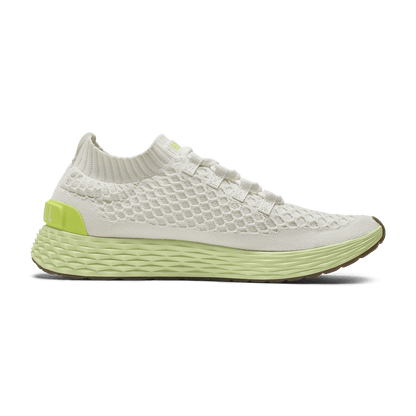 Classic White Pear Allday Knit Shoe Medial Angle.